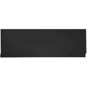 Polysan Pain Nika badpaneel rechts mat zwart 180x59cm