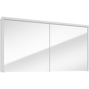 Fontana Basic spiegelkast 117cm met 2 deuren wit mat