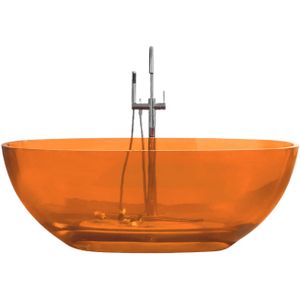 Best Design Transpa Orange vrijstaand bad 170x78x56cm