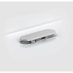 Clou (New) Flush/First afdekplaatje voor afvoerplug RVS geborsteld