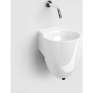 Clou Flush 6 keramische fontein 27cm zonder kraangat wit glans