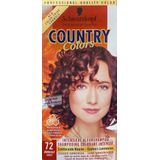 Schwarzkopf - Country Colors - Intensieve Kleurschampoo - 72 Bordeaux - SET van 2
