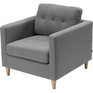 Marino fauteuil stof grijs.