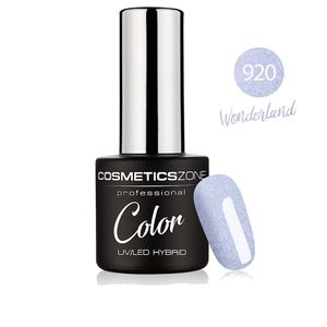 Cosmetics Zone UV/LED Gellak 7ml. Wonderland 920 - Blauw, Lichtblauw - Glanzend - Gel nagellak