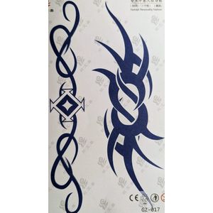 Semi-permanente tatoeage - Bijna original - Makkelijk in gebruik - Kool - Sexy - Waterbestendig - Mooie ontwerpen - Natuurlijk Veganistisch - Niet-toxisch – Duur tot 10 a 15 dagen - Door idereen te gebruiken.-XXIX