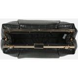 Firenze croco clutch black