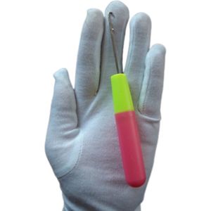 Crochet haak naald -haar extensions plastic dreadlocks haken weave