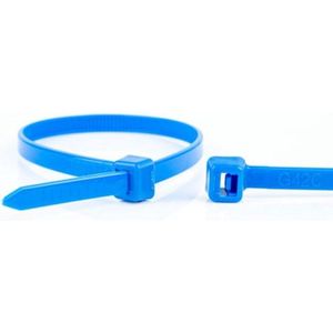 Cable-ties 100x2.5 blauw 100 stuks