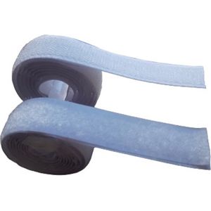 1 Pak Klittenband zelfklevend 25mm Wit 2 Meter Met Velcro met lijm pack knutselen naaien fournituren kleding maken knutsel hobby haak lus band of naaien