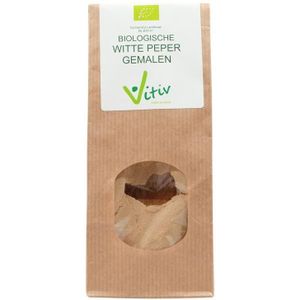 Peper gemalen wit bio