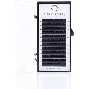 Secret Lashes Cashmere Wimperextensions B – 0,04 – MIX 8-15mm
