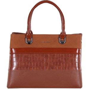 David Jones Handtas - Bruin Croco