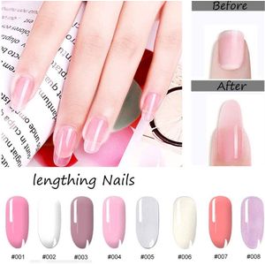 Polygel nagelverlenging - nagelverlengingen -Nail Art - Kit 6 stuks - manicure voor beginners|nude / R 82