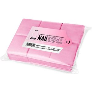 Isabelle Nails Gladde Nail Wipes Stofvrije Wattenschijfjes Classic 600 stuks Roze