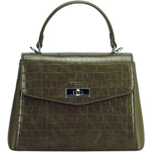 David Jones Small Handtas - Khaki Groen