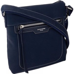 Schoudertas - Crossbody tas David Jones - Blauw