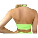 Fittastic Sportswear - Open Back Bra - Groen - Sport bh