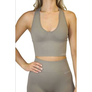Fittastic Sportswear - Vtop - Bruin - Earth Brown - Sporttop