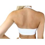 Fittastic Sportswear - Open Back Bra - Wit - Sport bh