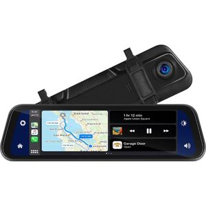 Podofo Dashboard Camera - 4K Carplay - Spiegel Monitor - Android Auto - Navigatie