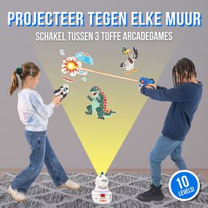 Silvergear Lasergame Set voor Kinderen, 2 Laserguns, Speelgoed Pistool laser pistool