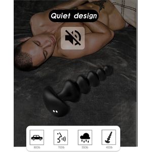 Anale Vibrator Prostaat Massager Anale Kralen Butt Plug Sex Speelgoed Voor Vrouwen Mannen Masturbator Dildo Vibrator Stimulator
