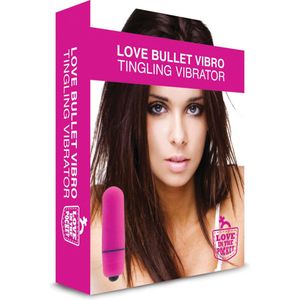 Love in the Pocket Love Bullet Vibrator - Roze - Vibrator- mini vibrator- koppel vibrator -tintelende vibrator Bullet Vibrator -