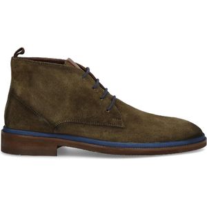 Nette herenschoenen | merk Berkelmans | Model Monticello Green Suede | maten 39-46