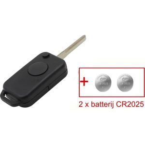 Mercedes Benz Sleutel sleutel behuizing geschikt voor Mercedes M-klasse Mercedes V-klasse Mercedes Sprinter Mercedes Vito