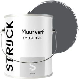 STRIJCK Muurverf Extramat - Donder - 066N-4 - 2.5 liter