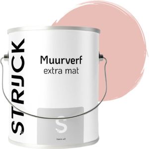 STRIJCK Muurverf Extramat - Zalm - 082R-2 - 2.5 liter