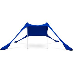 G-RAFFA Strandtent/Schaduwdoek - Opvouwbaar en Lichtgewicht - UPF 50+ - Kleur: Ocean Deep