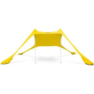 G-RAFFA Strandtent/Schaduwdoek - Opvouwbaar en Lichtgewicht - UPF 50+ - Kleur: Volcano Yellow