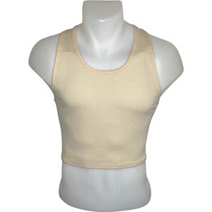 TransUndeez - extra strong chest binder - kort - zand - L