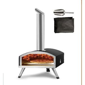 Stellar Pizza Oven - Professionele Pizza Oven - Buitenkeuken - Pizza Gourmet - Barbecue - RVS - Tot 600°C - met Draagtas