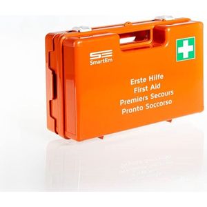 Verbanddoos - Internationaal goedgekeurd - Verbandkast - First Aid Kit - DIN 13157 - + Wandhouder