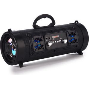 M17 Outdoor Portable Barrel Bluetooth Speaker: 15W subwoofer, wireless, perfect for square dance