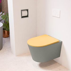 Mondiaz - LAVIE - Hangend Toilet - Smoke - Keramiek