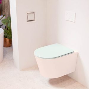 Mondiaz - LAVIE - Hangend Toilet - Rosee - Keramiek - Softclose