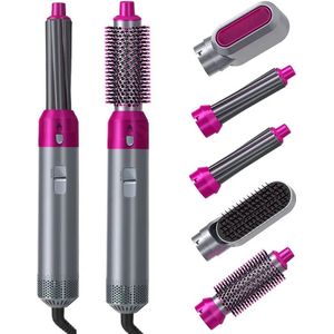 Föhnborstelset - 5 in 1 - Multistyler - 1000W - Voor Verschillende Kapsels