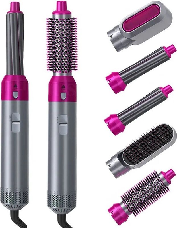 Hair Dryer Brush Set 5in1 - Haardroger - Föhnborstelset - Blowdry - Multistyler - Föhn - Krulborstel - Airstyler - Krulborstel