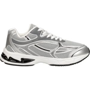 Sub55 - Sneakers Laag - Zilverkleur - Sneakers