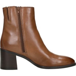 SUB55 Enkellaarsjes Hak Enkellaarsjes Hak - cognac