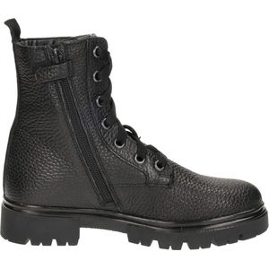 KEQ Veterschoen hoog Veterschoen hoog - zwart