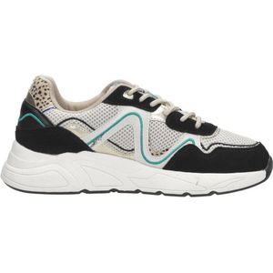 Sub55 - Sneakers Laag - Zwart - Textiel