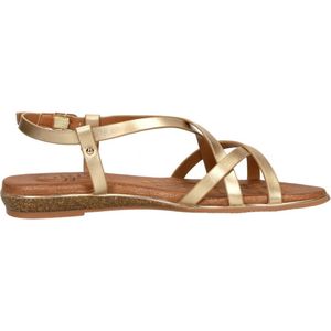 SUB55 Sandalen Plat Sandalen Plat - goudkleur