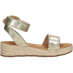 SUB55 Sandalen Plat Sandalen Plat - goudkleur