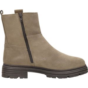 SUB55 Nizza Enkellaarsjes Plat - taupe