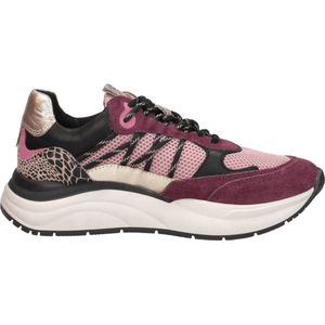Sub55 - Sneakers Laag - Bordeaux - Sneakers