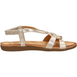 SUB55 Sandalen Plat Sandalen Plat - goudkleur